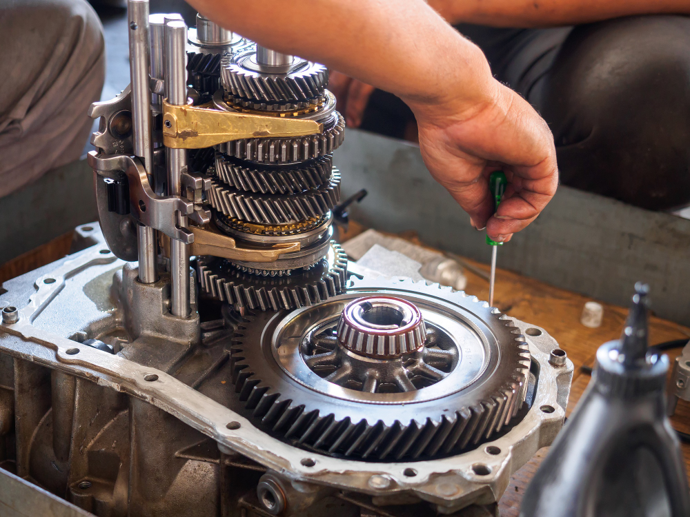 Getriebe Reparatur Schank
